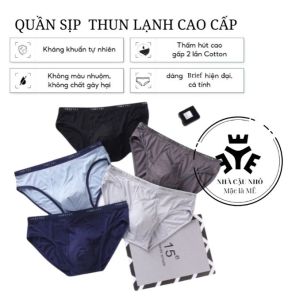 [RẺ VÔ ĐỊCH] Quần lót Nam Chéo MUJI Chất Thun Cotton Quần sịp nam tam giác kháng khuẩn Xuất Nhật