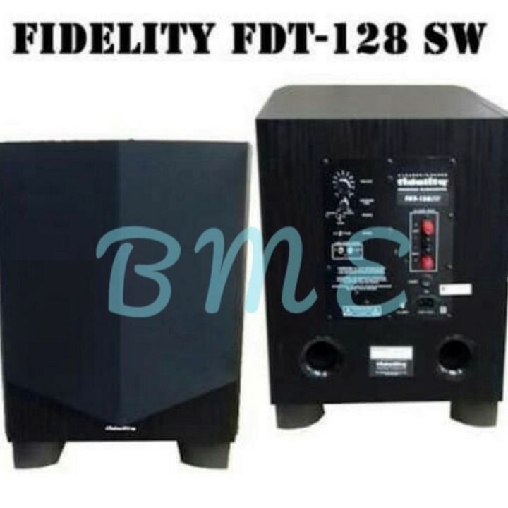 Subwoofer Fidelity Fdt 128 Sw ORIGINAL Fdt128sw Subwoofer