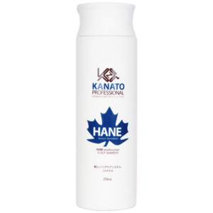 Kanato Hane Scalp Shampoo Silicone-Free for Oily Hair 250ml – Cooling Cleansing & Moisturizing Quebec Water Dandruff & Dead Skin Cell Removal