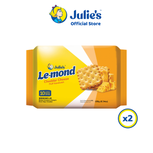 Julies Le-mond Cheddar Cheese Puff Sandwich 180g x 2 packs