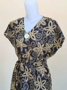 TERBARU Daster Manohara Seksi V Neck Kerut Pinggang Motif Baru