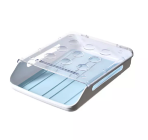 DAU Yvonne Kitchenware Automatic Rolling Egg Storage Stackable Space Saving For Refrigerator Organizer(Pieces/Set)