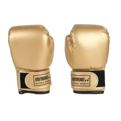 MAKERVY 2pcs Punching Bag Kids Boxing Gloves PU Leather Professional Kickboxing Thai Gloves High Quality Childrens Gift MMA Fighting Gloves