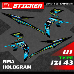 STICKER PREMIUM STIKER MOTOR STRIPING YAMAHA JUPITER Z1 JZI 43
