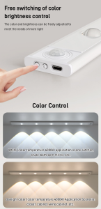 Night Light Modern Lighting Self-adhesive High Definition Surveillance Inductive Bar Hill Light Effect