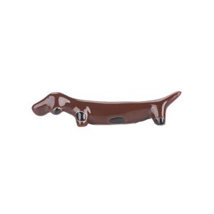 PERNEAKY Quán ăn Phòng bếp Dachshund Dễ thương Puppy Shaped Tao nhã Giá đỡ bộ đồ ăn Giá để đồ ăn Phần còn lại của đũa Giá đỡ đũa