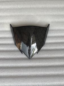 Chắn gió mão ốp đầu Raider Satria ốp Carbon Fiber