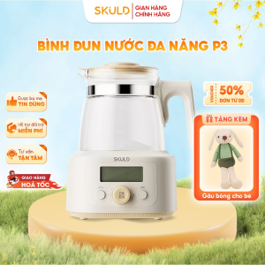Máy Đun Pha Nước Hâm Sữa cao cấp siêu tốc SKULD P3 Điều chỉnh nhiệt Hâm sữa Khử CLO An toàn cho bé Giữ nhiệt 72h 13L