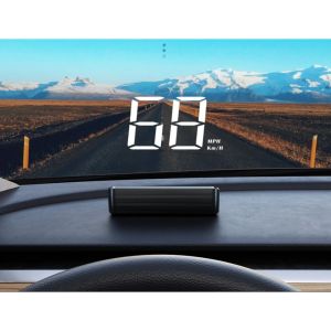 HUD M2 - Màn Hiển Thị Tốc Độ Trên Kính Lái Ô Tô - GPS Dùng Cổng USB