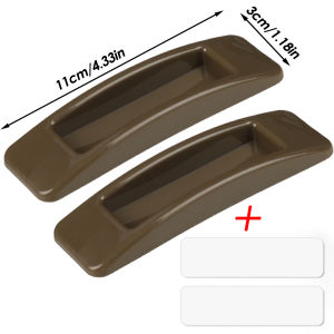 ประตูตู้เสื้อผ้าติดกาว4ชิ้นที่ใช้ในครัวเรือนมือจับห้องน้ำไม่มีที่จับลิ้นชักมือจับประตูมือจับหน้าต่างประตู