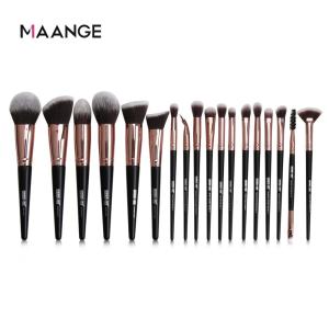 MAANGE 18Pcs Make Up Brush Set Powder Eye Shadow Foundation Blush Blending Brush Beauty Tool