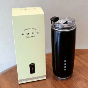 420ML Retro Insulated Coffee Cup Stainless Steel Vacuum Travel Mug for Office Commute