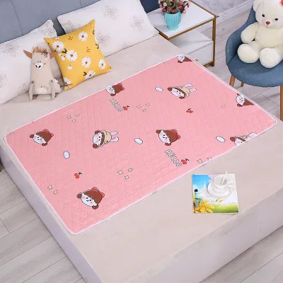 Baltra Waterproof Washable Mattress Urine Mat for Baby Toddlers Cute Cartoon Bed Protector Diaper Bedding Urine Pads