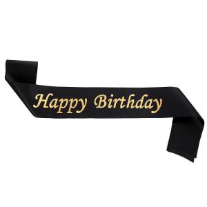 Selempang Happy Birthday / Sash Birthday Girl Perlengkapan Ulang Tahun
