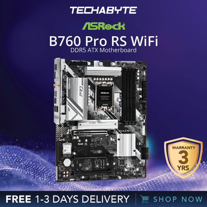 ASRock マザーボード B760 Pro RS DDR5 ATX - PCパーツ