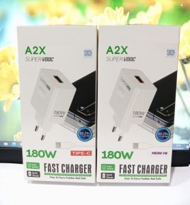 Charger OPP A2X Super VOOC 180W Fast Charger Support Fast Charging