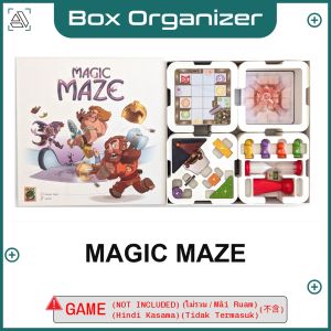 Magic Maze Board Game Box Organizer Insert