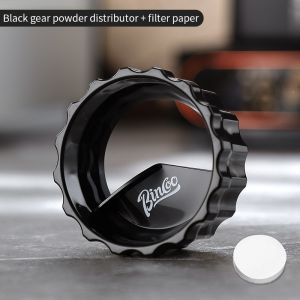BINCOO Moka Pot Special Powder Distributor Powder Collector Coffee Powder Filling Device Coffee Accessories
