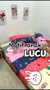 SPREI MOTIF MOON CLOUDY UKURAN 180X200 90X200 160X200 120X200 200X200 140X200 BAHAN HALUS & ADEM