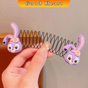 J.D. หวีดึงผมหน้าม้า ลายการ์ตูนน่ารัก กิ๊บติดผม สําหรับลูกสาว Cartoon Hair Comb