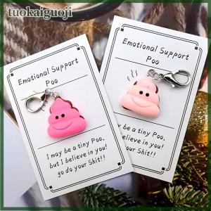 tuokaiguoji พวงกุญแจตัวการ์ตูนน่ารักสำหรับผู้ชายผู้หญิง กระเป๋าเป้สะพายหลังเก๋ไก๋เก๋ไก๋ของขวัญเครื่องประดับ