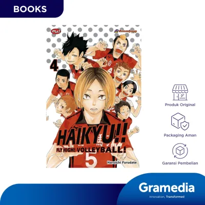 Haikyu!!: Fly High! Volleyball! 04 - Bookpaper (Haruichi Furudate)