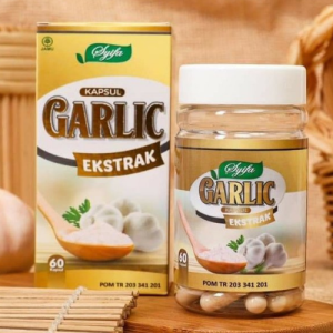 Kapsul Garlic Ektrak - Kapsul Ektrak Bawang Putih Isi 60 Kapsul