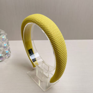 Zaman Now - Bando Korea Wanita Kain Motif Tikar Busa Tebal / Bando Fashion Korea Elegant Bandana Wanita / Korean Cloud Headband