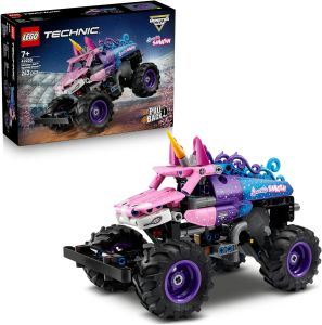 [BrickStory] LEGO Technic Monster Jam Sparkle Smash Pull-Back truck (42220)(243 Pieces)