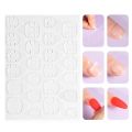 Lem Kuku Palsu Jelly 24pcs Double Tape Glue Lem Jelly Fleksible Perekat Dua Sisi Kuku Palsu Transparan Nail Glue Jelly Kuku Palsu Tahan Lama Anti Air - FR Gallery. 