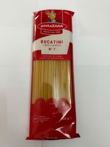 Mỳ Ý dạng ống sợi dài Pasta ZARA Bucatini số 7 – gói 500g nhập khẩu Italia