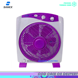 KIPAS ANGIN KOTAK SANEX - BOX FAN SANEX 12in 12inch 12 in 12 inch