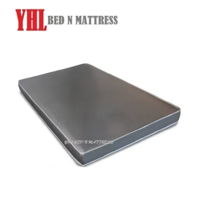 YHL Single 4 Inch Grey Foam Mattress