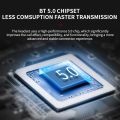 Open Ear Wireless Sports Headphones, Bluetooth 5.0 Waterproof Sweatproof Headset with Mic for Sport Jogging Running Driving Cycling Hiking Indoor and Outdoor Use. 