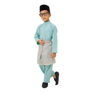 【 BAJU MELAYU BUDAK SEMPURNA RAYA 𝟐𝟎𝟐𝟒 】Baju Melayu Raya Warna Mint Green Baby Blue Dusty Pink Lilac Yellow Nude BMC