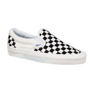 Sepatu Slip On Slop Vans Catur Wanita Kanvas Premium Kasual Foxing Karet Simpel Anti licin