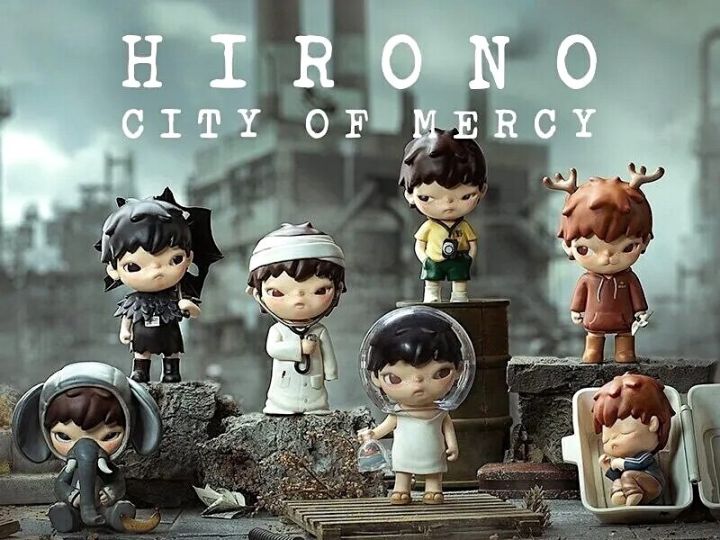 Hirono City of Mercy Series - 100% - ของแท้ - Pop Mart [โมเดลฮิโรโนะ] (สินค้าพร้อมส่ง)