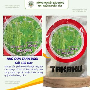 Gói 100 hạt - Hạt giống Khổ qua lai F1 TAKA BG01