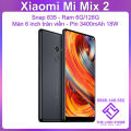 Điện thoại Xiaomi Mi Mix 2 Rom quốc tế Màn tràn viền - Snaρ 835 Ram 6G 128G. 