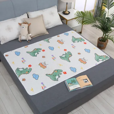 Washable Changing Mat Waterproof Mattress Bedsheet Baby Urine Pad Pelapik Kalis Air Pad Telap Barang Baby Panda House