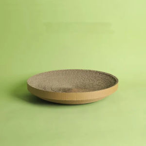 รอบ Cat Scratch Board Cat Claw Grinder กระดาษลูกฟูก Cat Scratch Board ของเล่นแมว เตียงแมว
