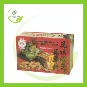 Cordyceps Essence with American Ginseng (85ml x 6 Bottles) Fulfilled by MY TCM STORE