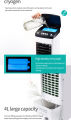 Complimentary spray hydrator Air cooler for room Tower fan Mobile evaporation fan Multi-function fan air purifier  Large Water Tank Mobile Air Cooler. 