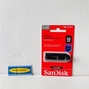 FLASHDISK FAST TRANSFER 32GB BLACK HITAM  USB  ORIGINAL MEMORY USB
