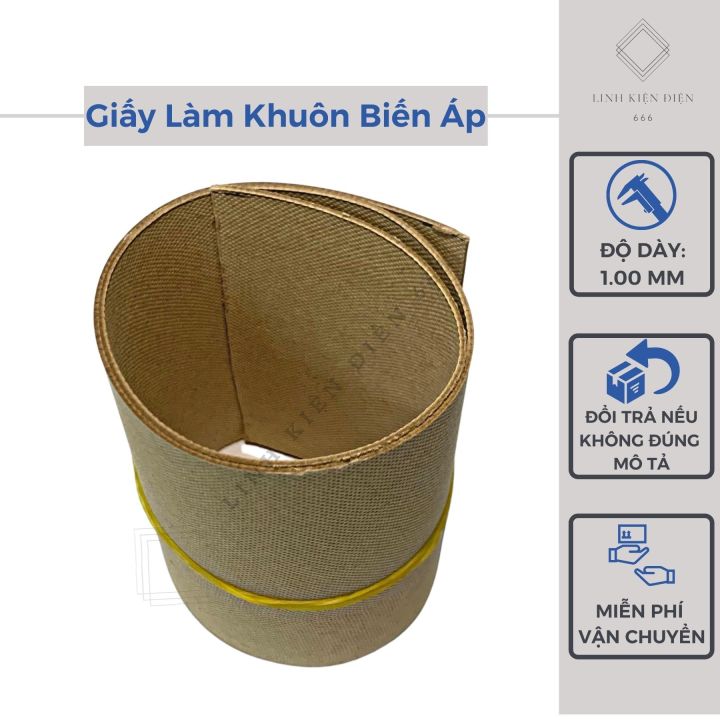 Giấy Làm Khuôn Biến Áp Đổi Nguồn 1mm 1 Ly Cốt Khuôn Quấn Dây Đồng ...