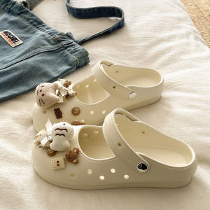 [Free Shipping] Ballet Flats Casual Summer Shoes Non-Slip Odor-Resistant Cute Suitable For Outdoor Wear Beach Travel WomenS Clogs 2026 New Style