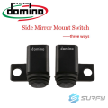 Domino Mini Driving Light Switch Right Mirror Mount 3 Way Hazard Fog Light ON OFF ON Switch Right Mirror Surfy Motorcycle. 