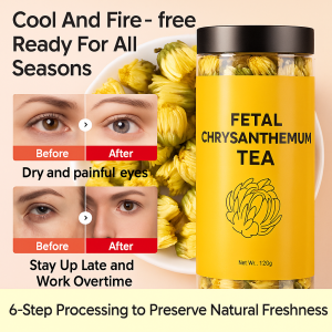 Zhongyuantang胎菊王菊花茶 for autumn adults suitable for both genders premium quality refreshing and sweet