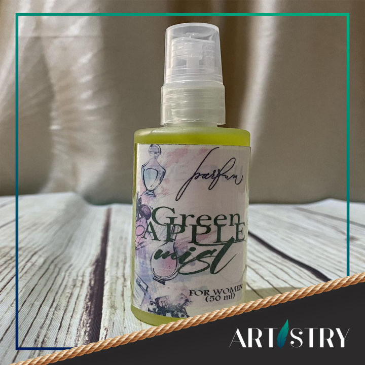 50ml Oil based Own Version Green Apple Mist Scents, Perfume for Women