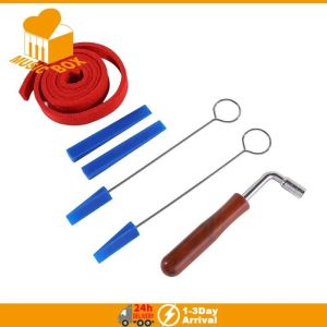 6Pcs Piano Tuning Lever Tools Kit Mute Hammer DIY Set Piano Wrench Tuner Tuning Stick Tuning Tape